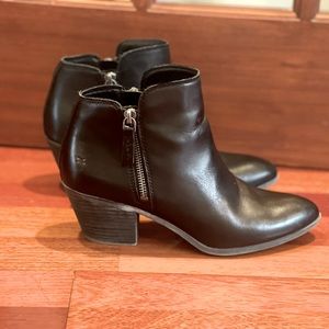 FRYE black leather boots